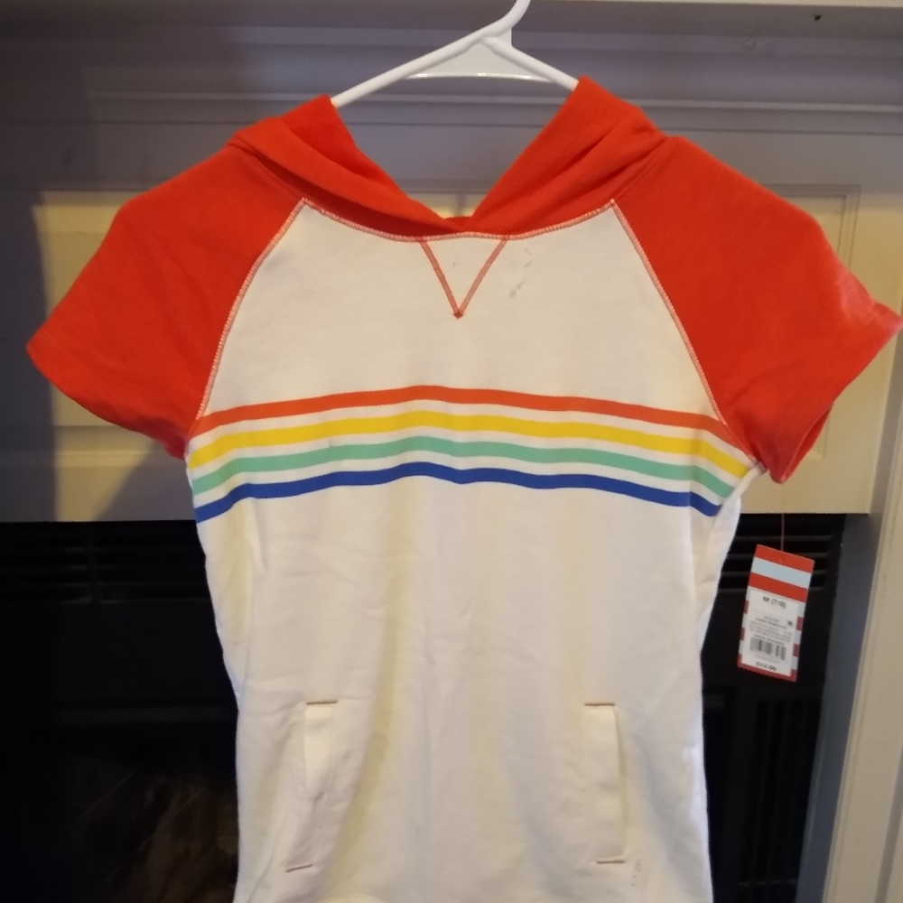 Cat & Jack hooded shirt